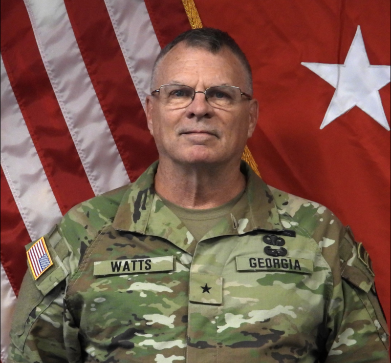 Commanding General Brig. Gen. Dennis Watts